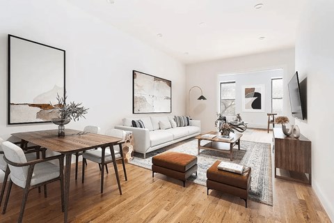 Floor plan for 2 beds, 1 bath, 828 sqft